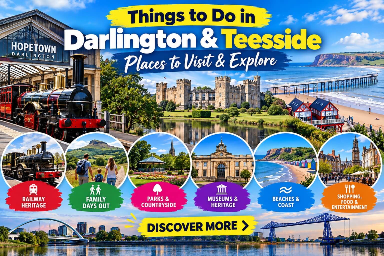 Darlington & Teesside Travel Guide